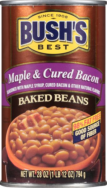 BUSH'S BEST Baked Beans, Maple Cured Bacon