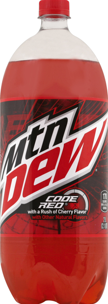 Mountain Dew Soda, Code Red
