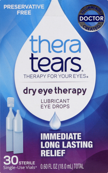 Thera Tears Eye Drops, Lubricant