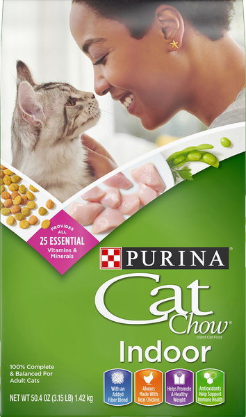 Cat Chow Cat Food, Indoor, Hairball + Healthy Weight, Adult