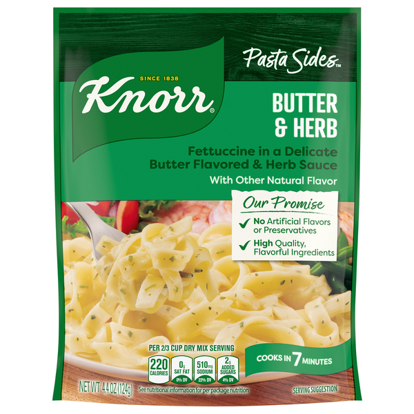 Knorr Fettuccine, Butter & Herb