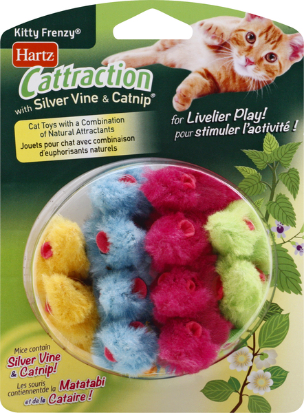 Hartz Cat Toys, Cattraction with Silver Vine & Catnip