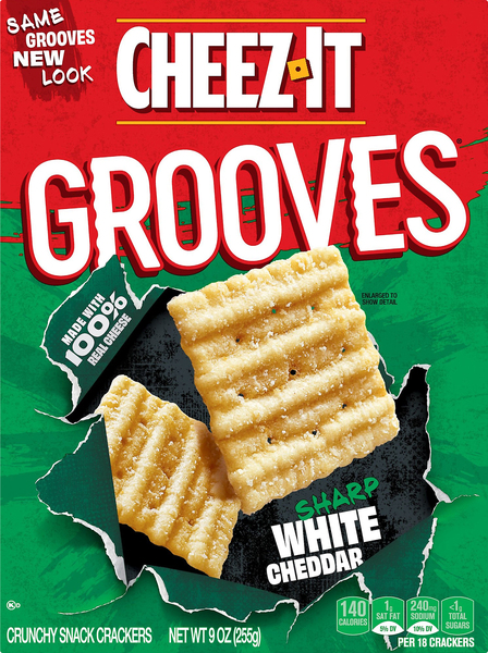 Cheez It Crunchy Snack Crackers, Sharp White Cheddar