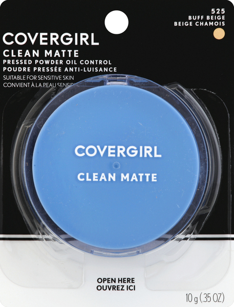 CoverGirl Pressed Powder, Oil Control, Buff Beige 525