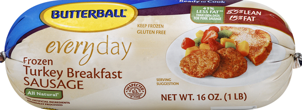 Butterball Sausage, Turkey Breakfast, Frozen