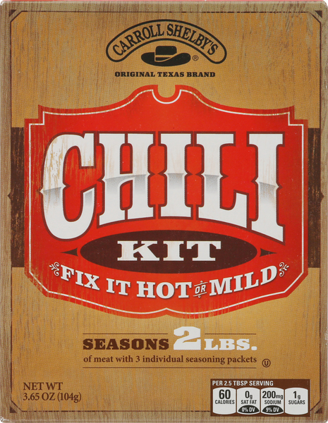 Carroll Shelby's Chili Kit