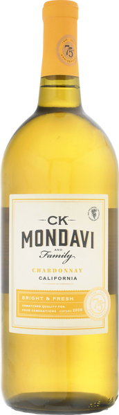 Mondavi Chardonnay, California, 2016