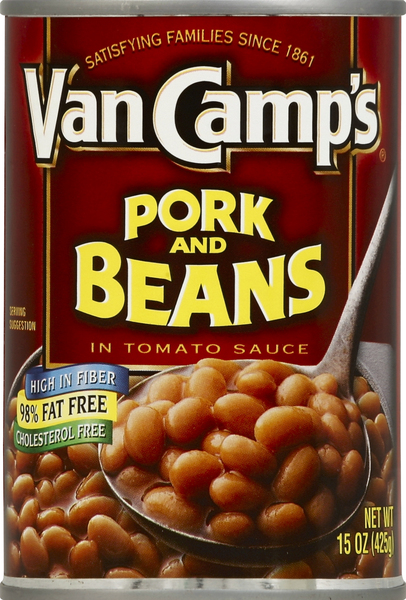 Van Camp's Pork & Beans, in Tomato Sauce
