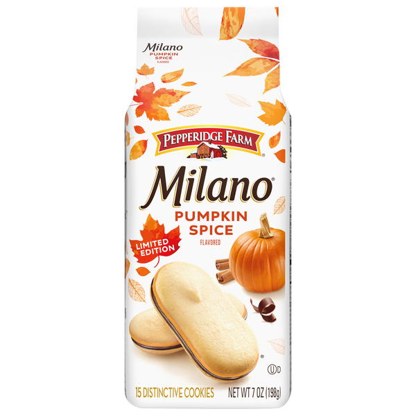 Pepperidge Farm Distinctive Cookies, Pumpkin Spice