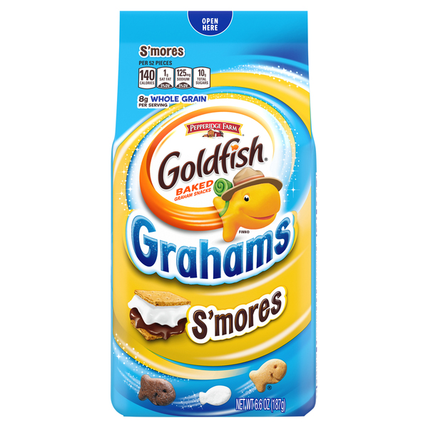Goldfish Baked Graham Snacks, S'mores
