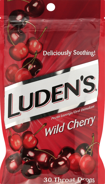 Ludens Throat Drops, Wild Cherry