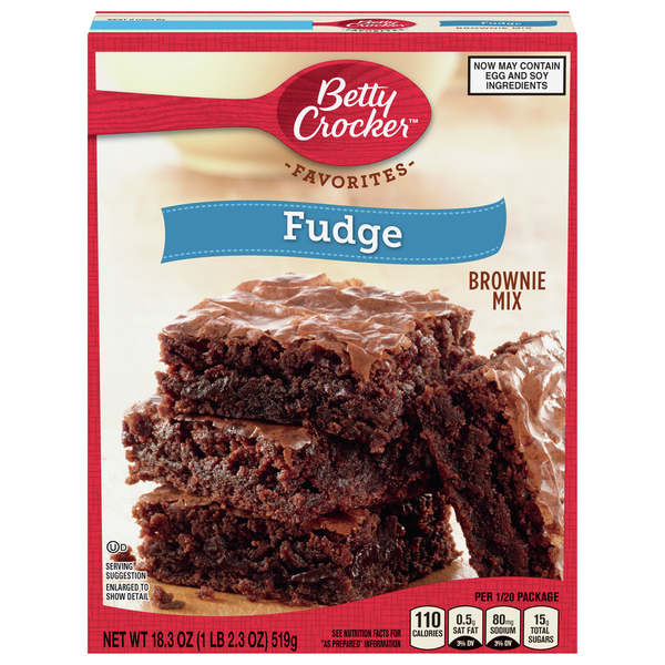 Betty Crocker Brownie Mix, Fudge