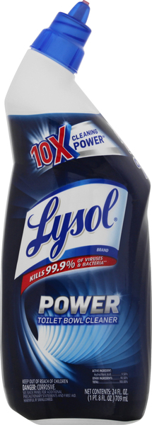 Lysol Cleaner, Toilet Bowl, Power