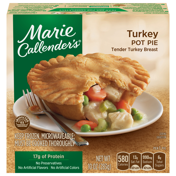 Marie Callender's Turkey Pot Pie Frozen Dinner