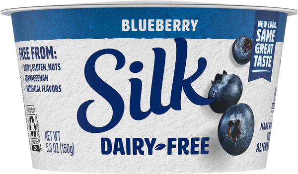 Silk Yogurt Alternative, Dairy-Free, Blueberry