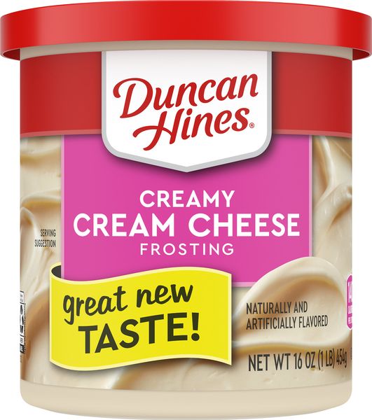 Duncan Hines Frosting, Cream Cheese, Creamy