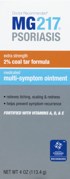 MG217 Multi-Symptom Ointment, Medicated, Extra Strength, Psoriasis