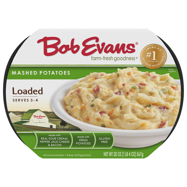 Bob Evans Mashed Potatoes, Loaded