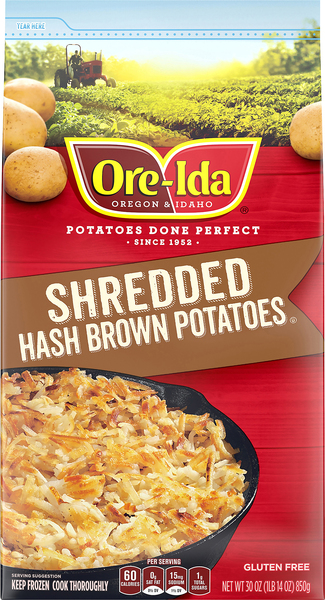 Ore Ida Shredded Hash Brown Potatoes