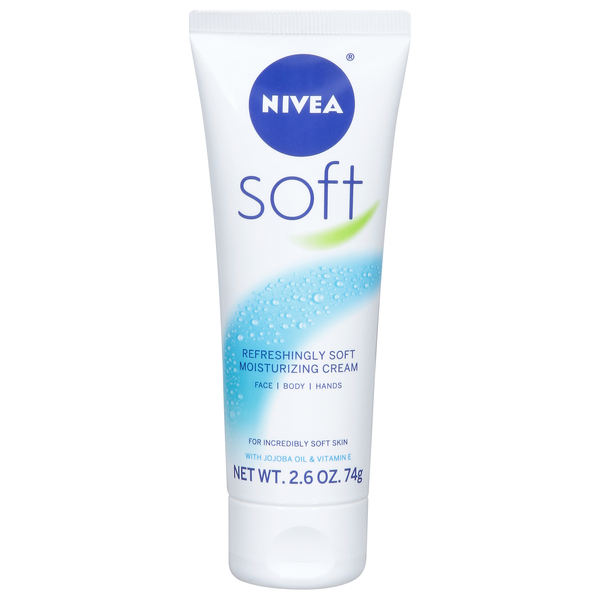 Nivea Moisturizing Cream, Refreshingly Soft