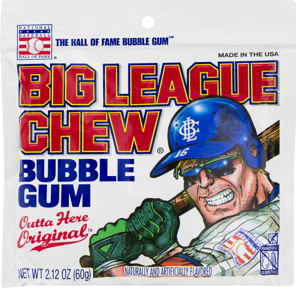 Big League Chew Bubble Gum, Outta Here Original