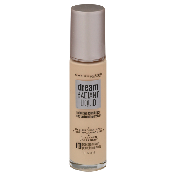 Maybelline Foundation, Hydrating, Porcelain Ivory 10