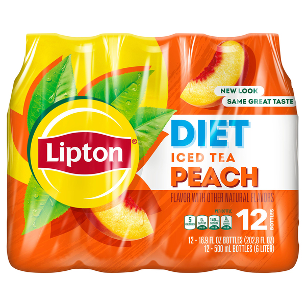 Lipton Iced Tea, Diet, Peach