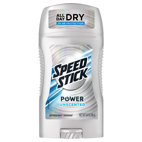 Speed Stick Antiperspirant/Deodorant, Power, Unscented