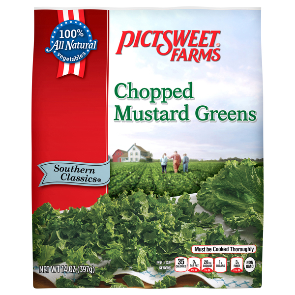 Pictsweet Farms Mustard Greens, Chopped