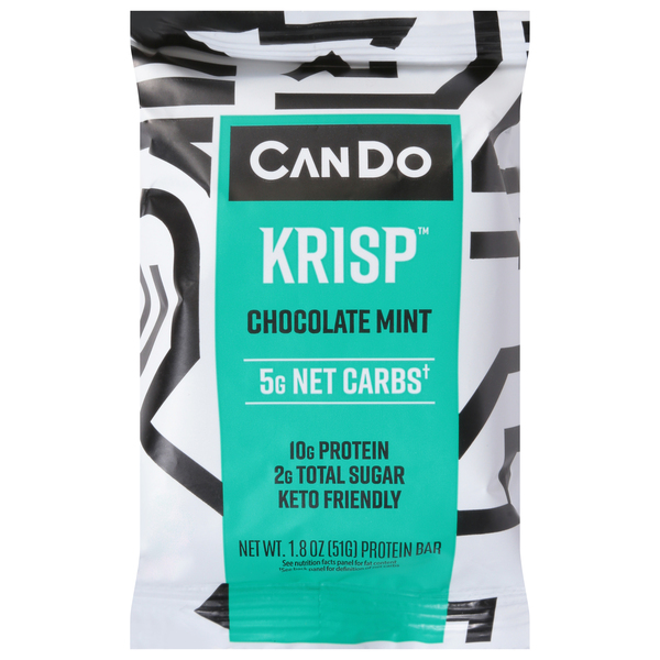 CanDo Protein Bar, Chocolate Mint
