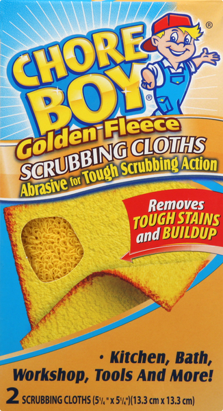 Chore Boy Scrubbing Cloths, Golden Fleece