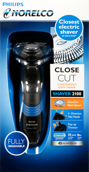 Norelco Shaver, Series 2100, Close Cut