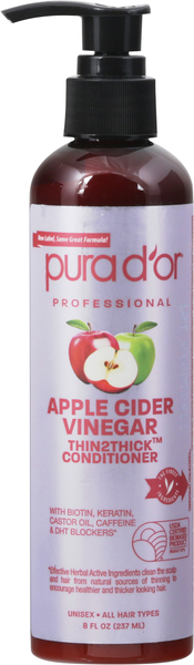 Pura Dor Conditioner, Apple Cider Vinegar, Professional