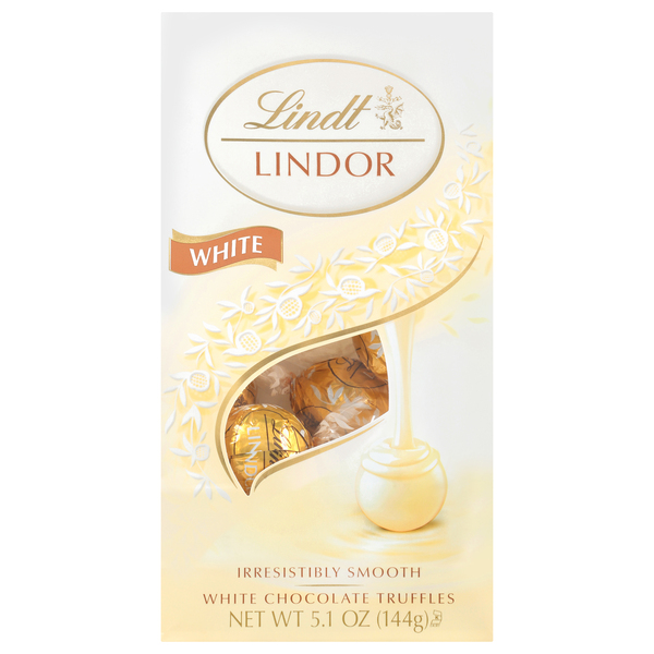 Lindt Lindor Chocolate Truffles, White