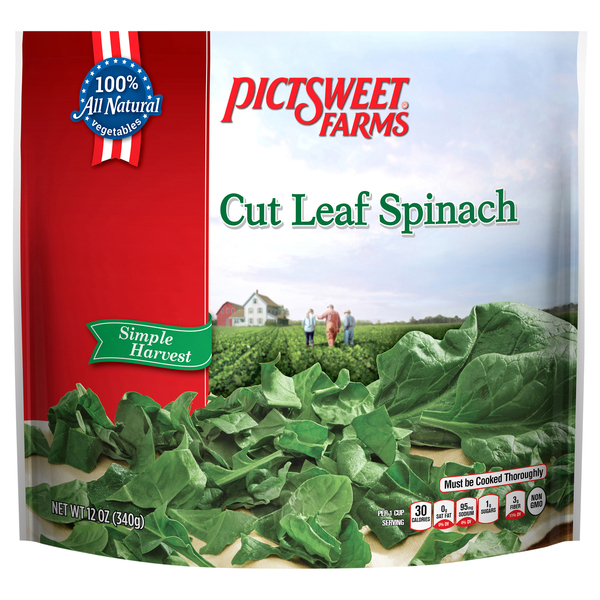 Pictsweet Farms Spinach, Cut Leaf