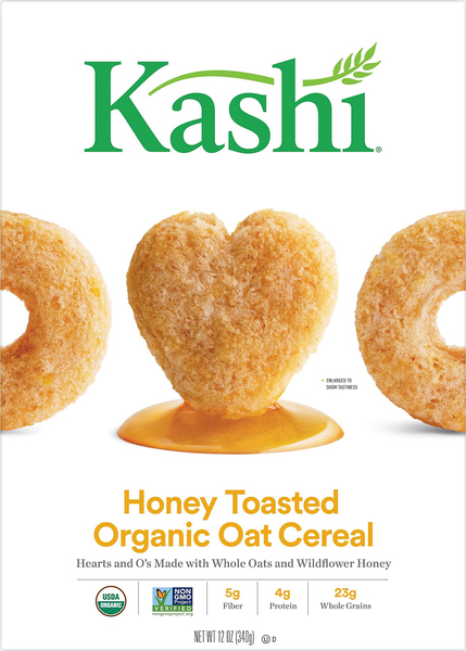 Kashi Cereal, Organic, Oat, Honey Toasted