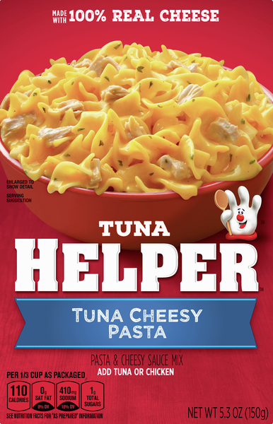 Tuna Helper Pasta & Cheesy Sauce Mix, Tuna Cheesy