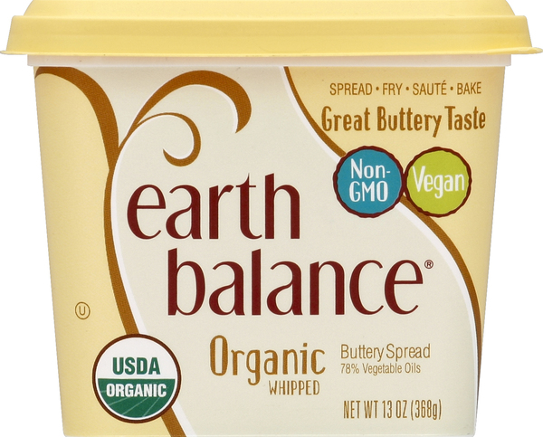 Earth Balance Buttery Spread, Whipped, Organic