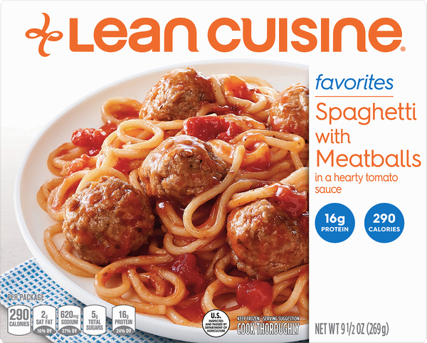 Lean Cuisine Spaghetti, with Meatballs