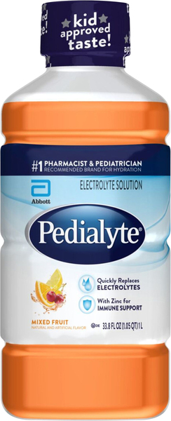 Pedialyte Electrolyte Solution, Mixed Fruit