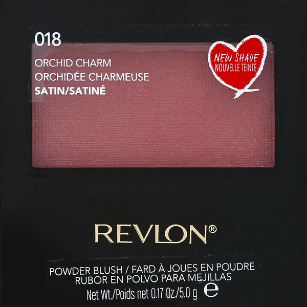 Revlon Powder Blush, Satin, Orchid Charm 018