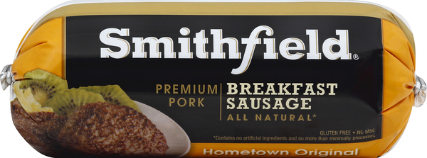 Smithfield Breakfast Sausage, Premium Pork, Hometown Original