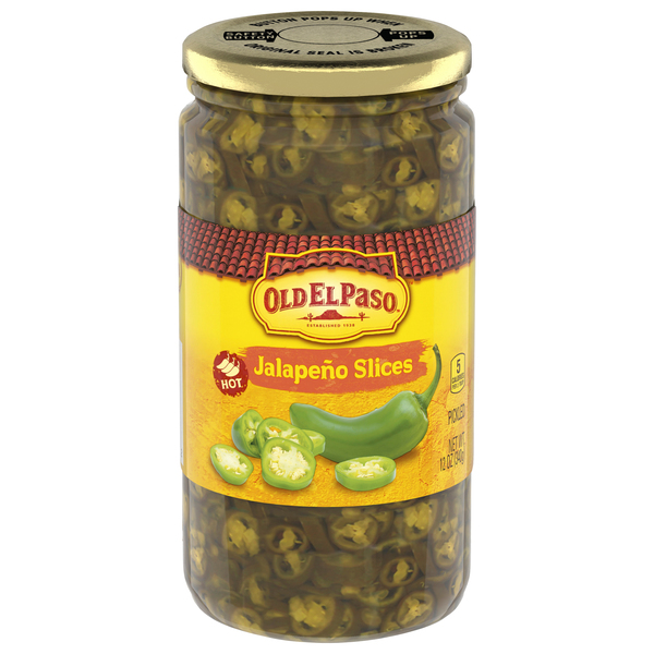 Old El Paso Jalapeno Slices, Hot