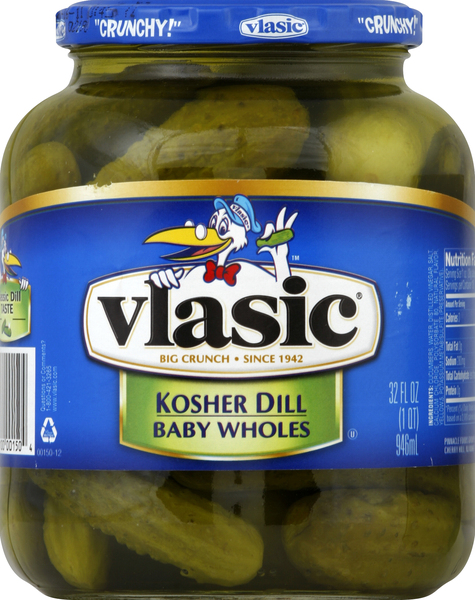 Vlasic Baby Wholes, Kosher Dill