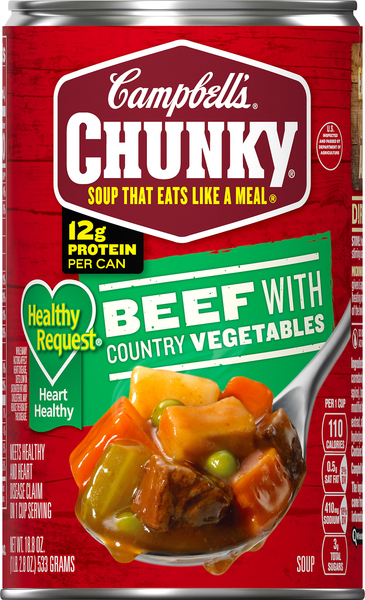 CAMPBELLS Soup, Beef with Country Vegetables
