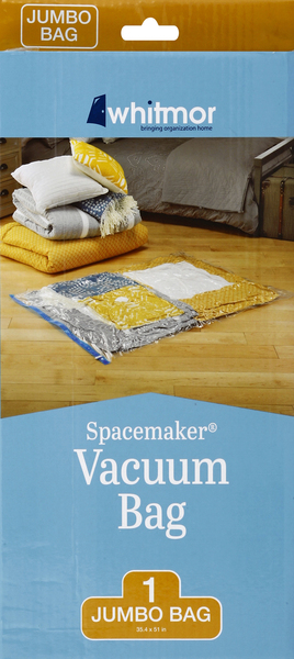 Whitmor Spacemaker Vacuum Bags, Jumbo - 2 jumbo bags