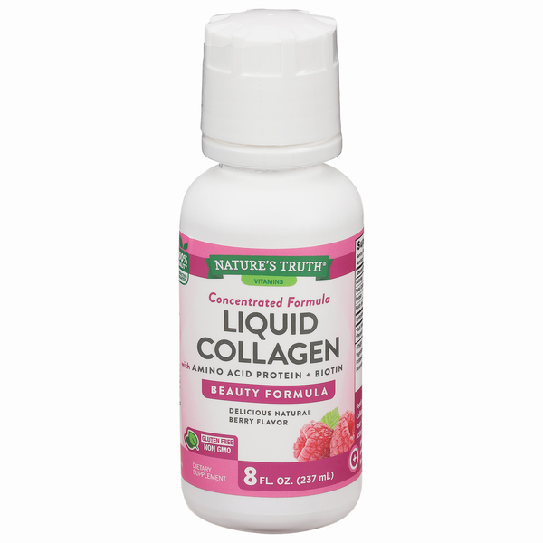 Nature's Truth Liquid Collagen, Beauty Formula, Berry Flavor