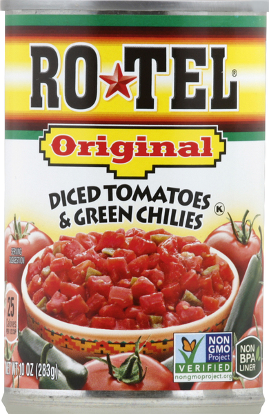 Ro Tel Diced Tomatoes & Green Chilies, Original