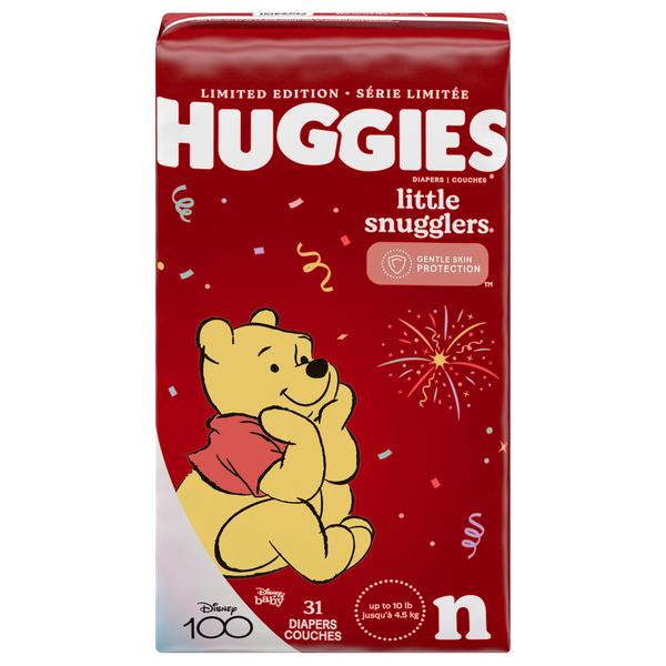 Huggies Diaper, Disney Baby, N (Up to 10 lb)