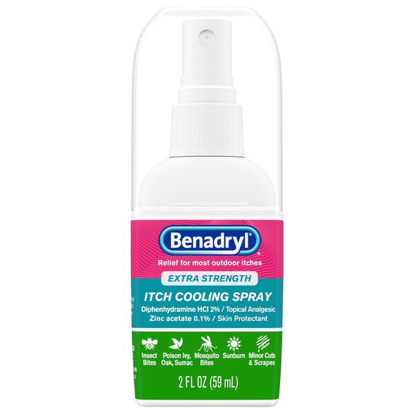 Benadryl Itch Cooling Spray, Extra Strength